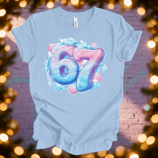 Six Seven 6 / 7 Winter Meme T-shirt