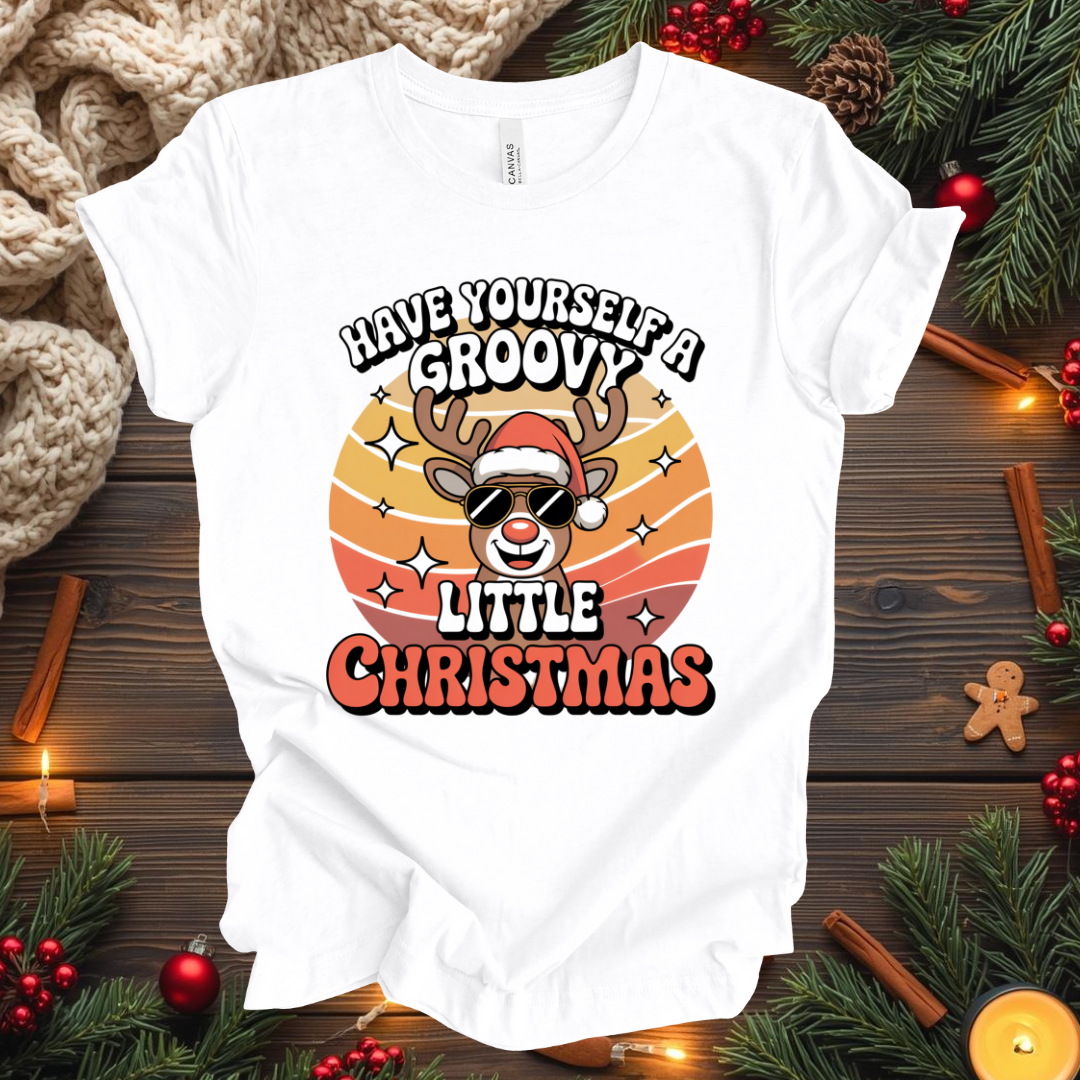 Have Yourself a Groovy Little Christmas T-Shirt