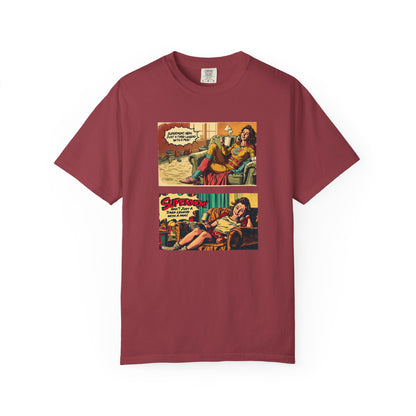 Supermom Comic T-Shirt – Retro Mother’s Day Gift for Mom