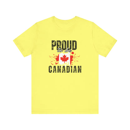 CANADA "Proud to Be Canadian" unisex adult T-Shirt