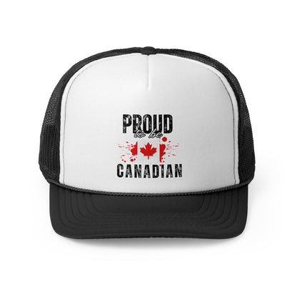 CANADA "Proud to Be Canadian" unisex adult Trucker Cap
