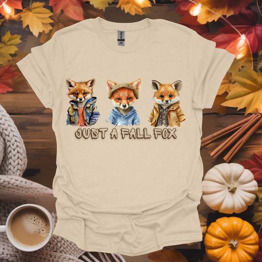 Just a Fall Fox T-Shirt