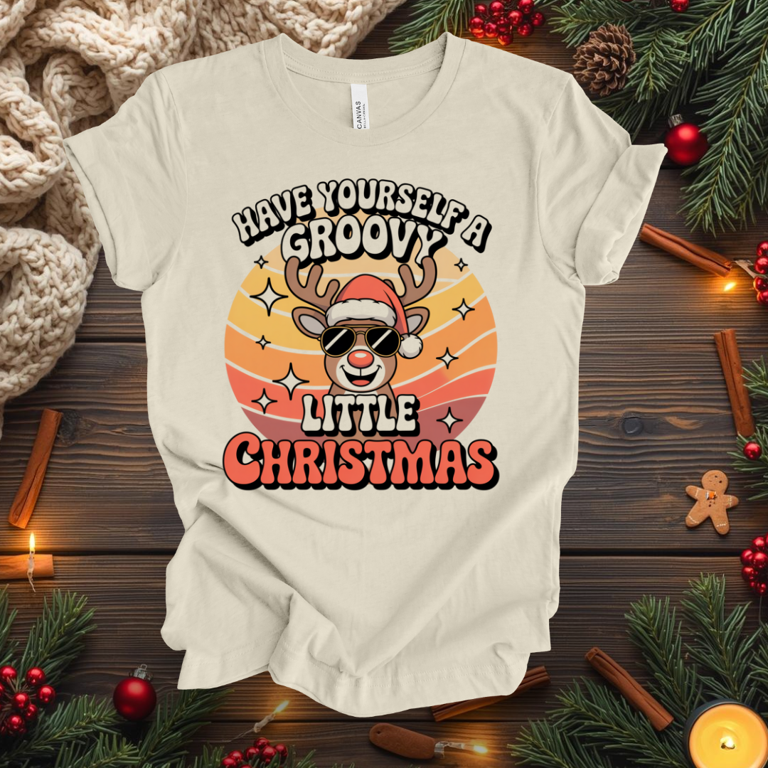 Have Yourself a Groovy Little Christmas T-Shirt