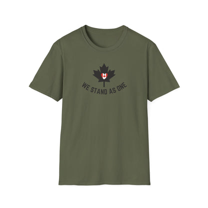 CANADA "We Stand As One" unisex adult T-Shirt