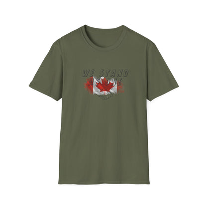 CANADA "We Stand As One" unisex adult T-Shirt