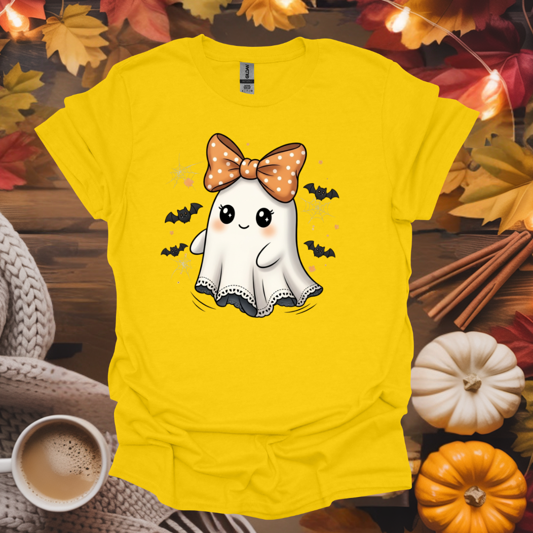 Ghost With Bow T-Shirt