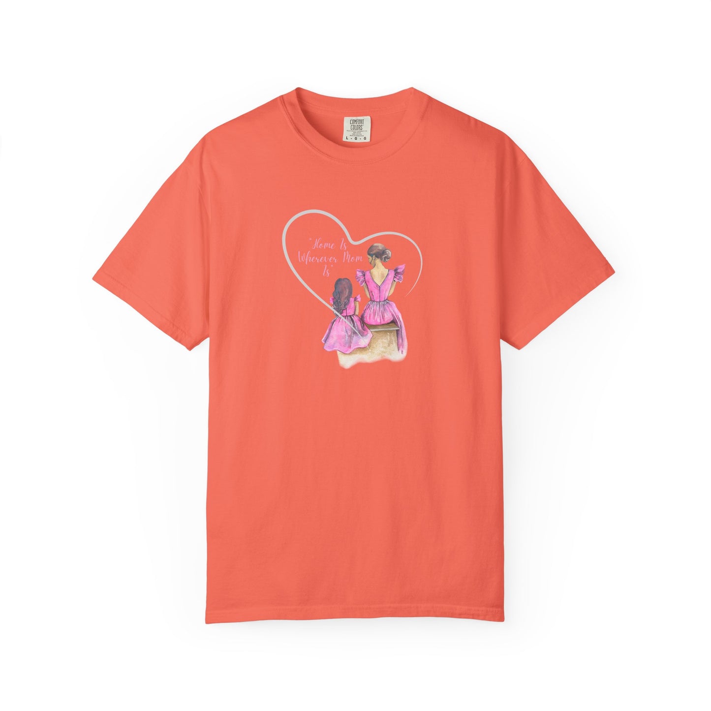 Love Letter T-Shirt – Minimal Heart Design for Mother’s Day