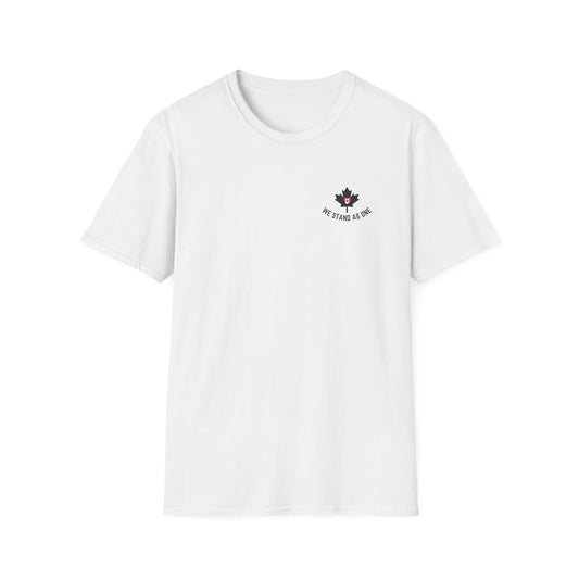 CANADA "We Stand As One" unisex adult T-Shirt