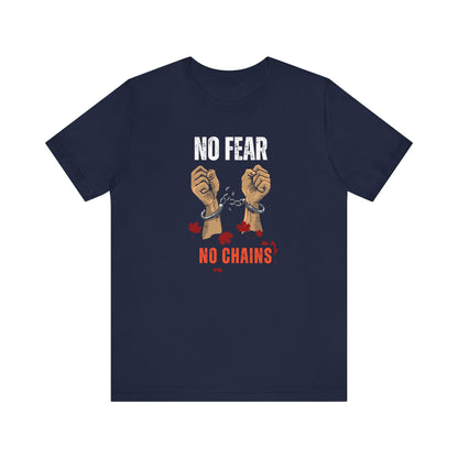 CANADA "No Fear, No Chains" unisex adult T-Shirt