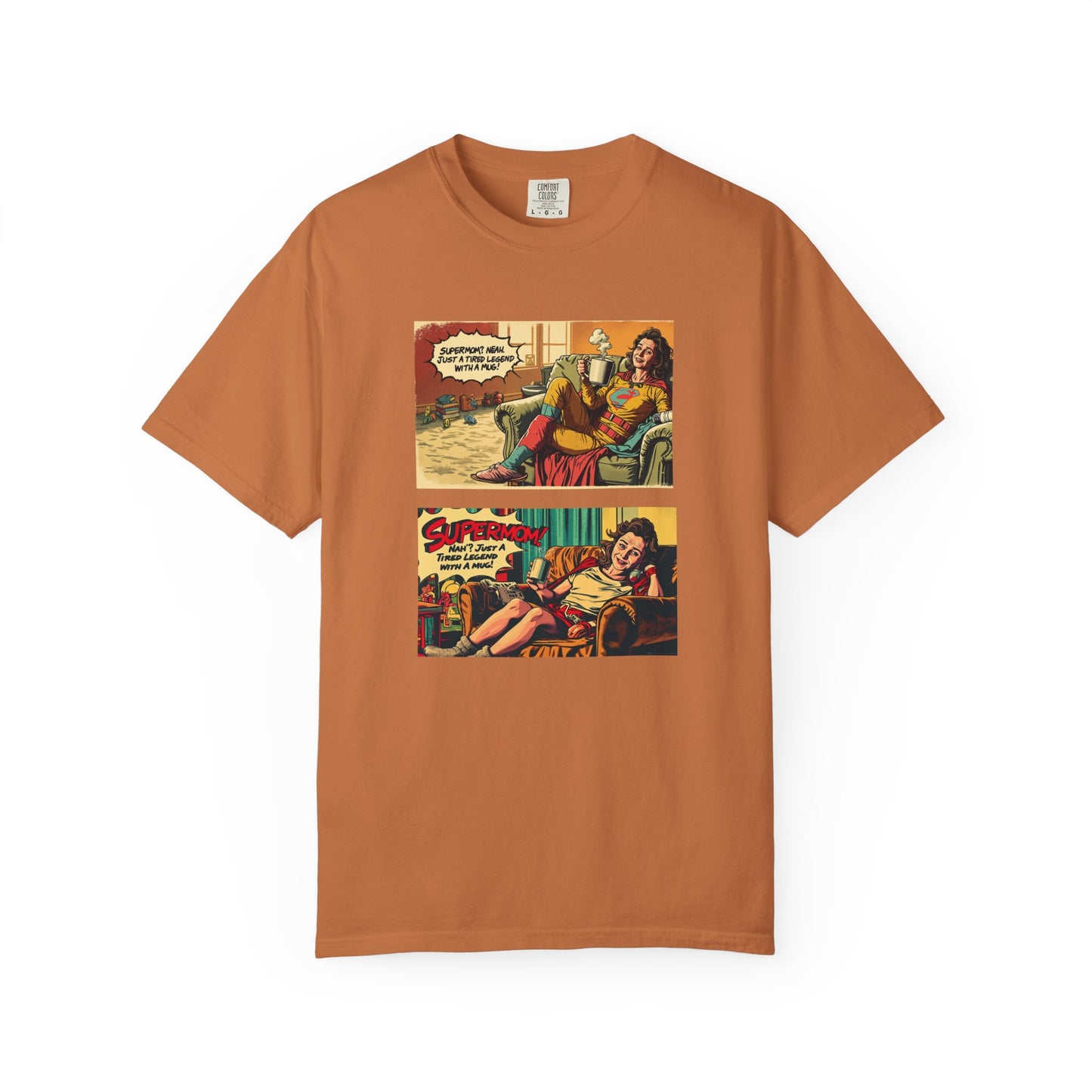 Supermom Comic T-Shirt – Retro Mother’s Day Gift for Mom