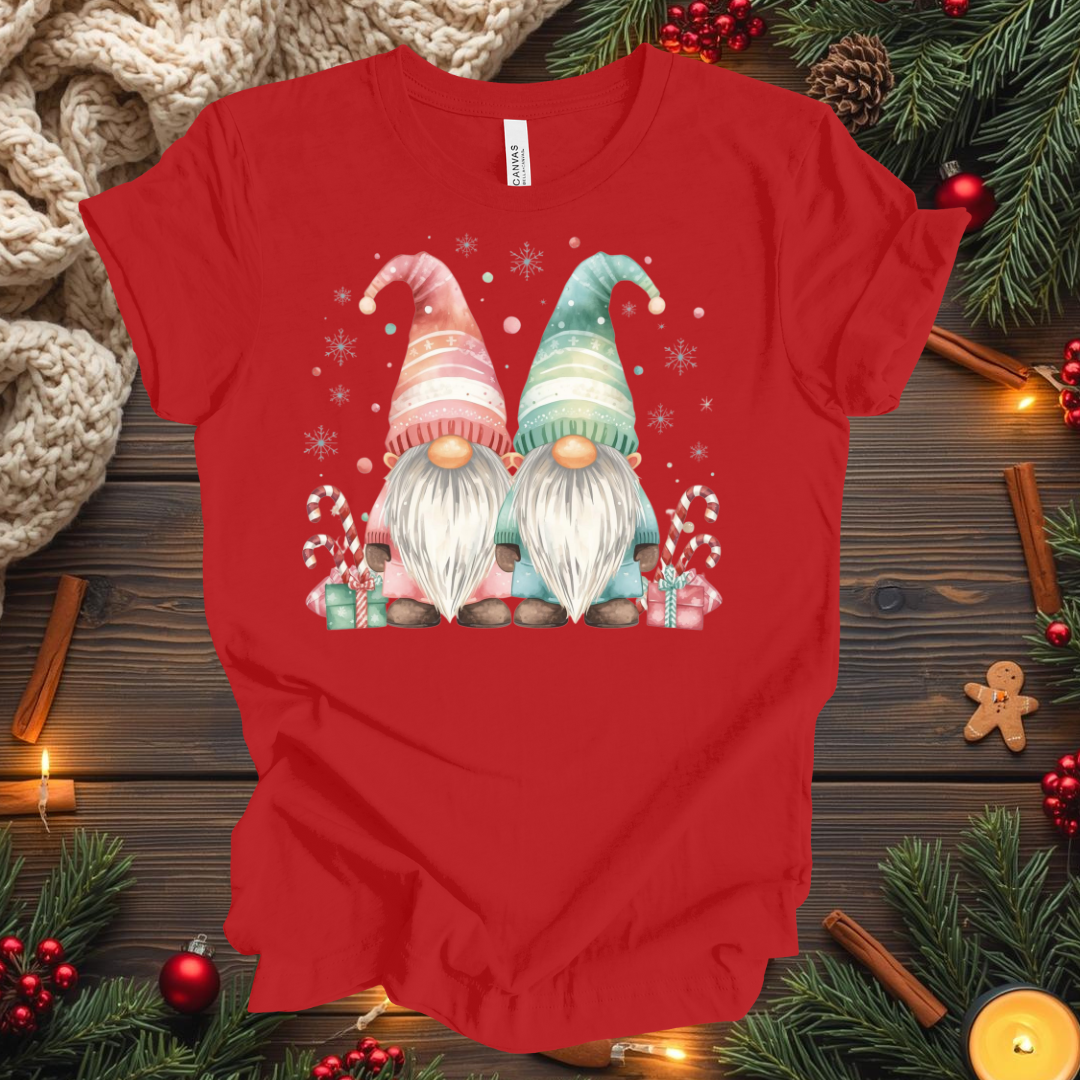 Christmas Gnome Duo T-Shirt