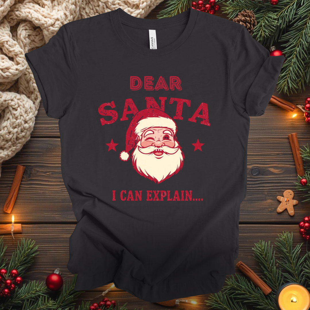 Dear Santa I Can Explain... T-Shirt