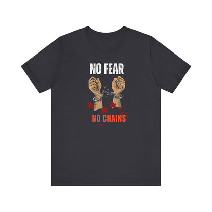 CANADA "No Fear, No Chains" unisex adult T-Shirt