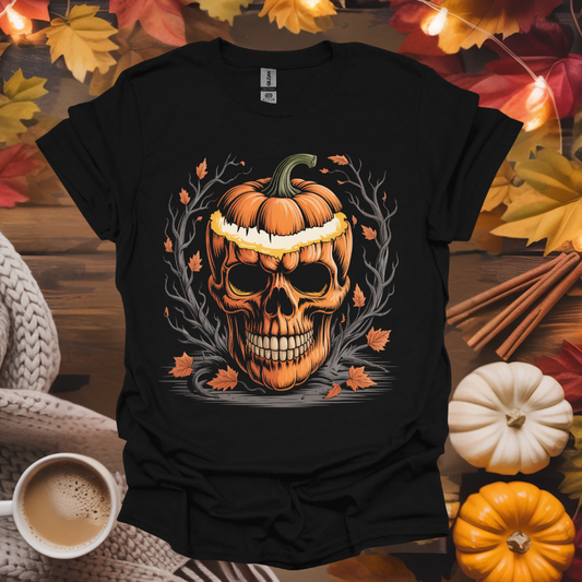 Pumpkin Skull T-Shirt