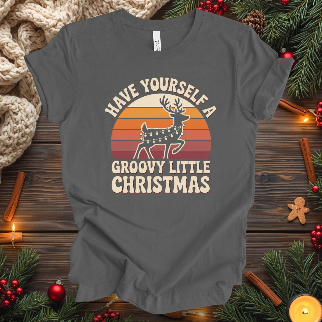 Have Yourself a Groovy Little Christmas T-Shirt