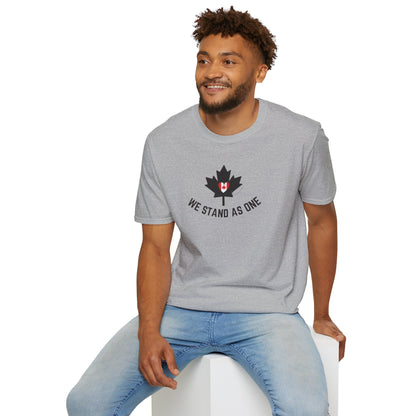 CANADA "We Stand As One" unisex adult T-Shirt