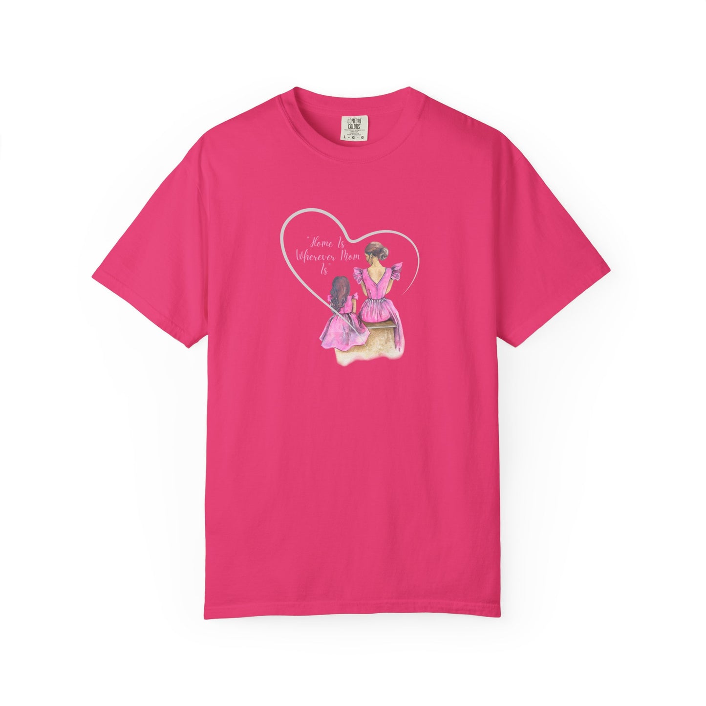 Love Letter T-Shirt – Minimal Heart Design for Mother’s Day