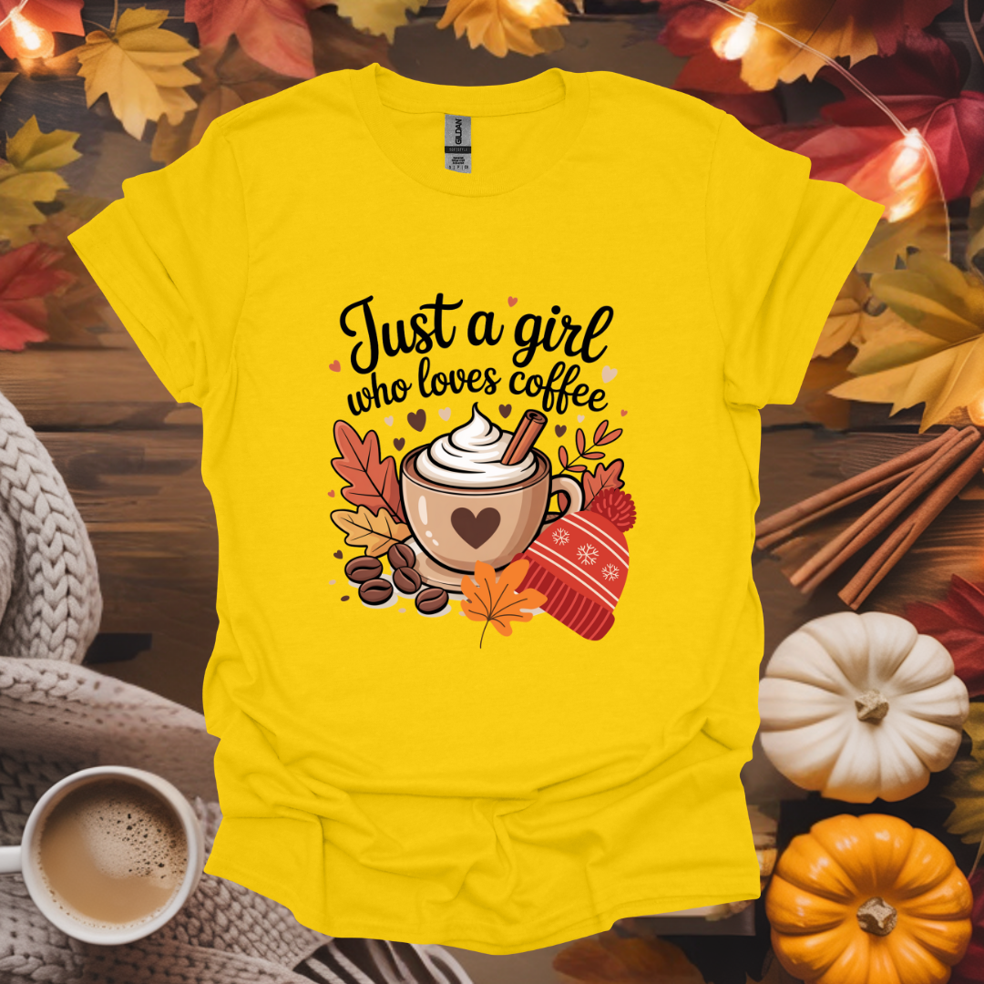 Just a Girl Who Loves Coffee T-Shirt